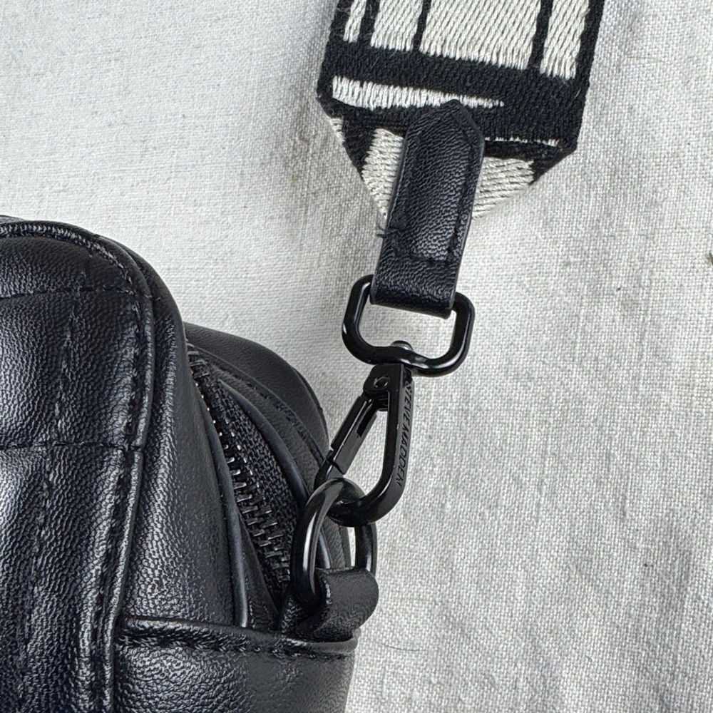 Steve Madden Black Quilted Belt Bag - Picture 8 of 11